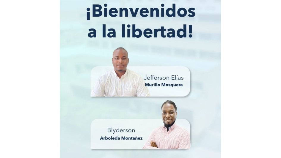 El registrador delegado del Chocó, Jefferson Murillo, estaba secuestrado junto al coordinador del Sena Blyderson Arboleda. Ambos fueron dejados en libertad este martes.