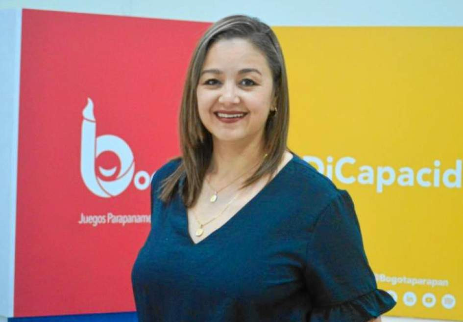 Luz Cristina López Trejos llega al Ministerio del Deporte.