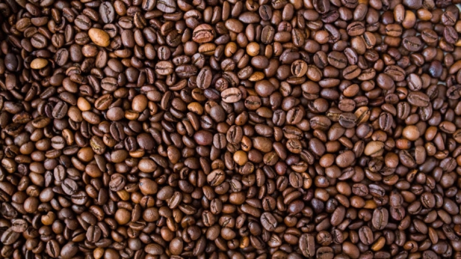 Granos de cafe tostado