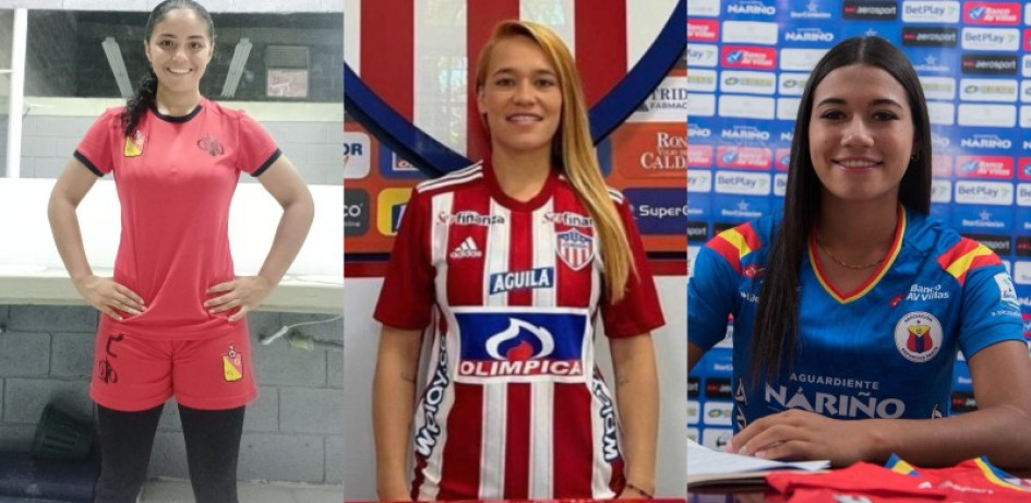 Tatiana Rivera Giraldo, Leidy Johana Chica González y Liz Dahiana Alzate Ramos.