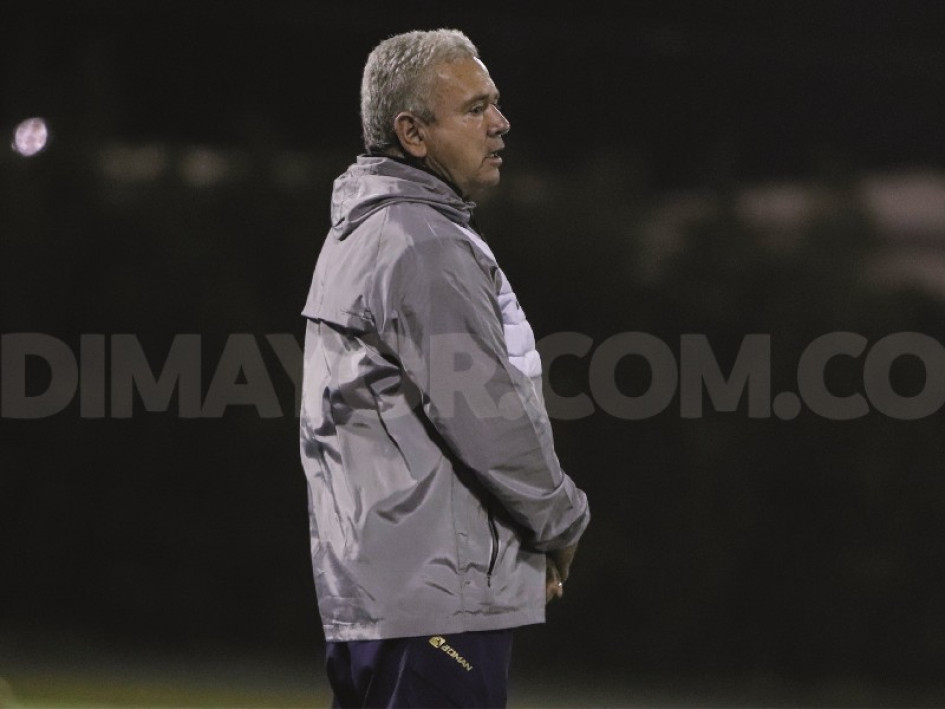 Hernán Darío 'el Arriero' Herrera, entrenador del Once Caldas, analizó el partido del pasado jueves ante Atlético Nacional.