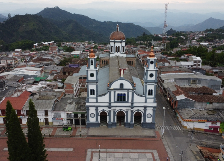 Parroquia de la Virgen de la Candelaria en Riosucio (Caldas).