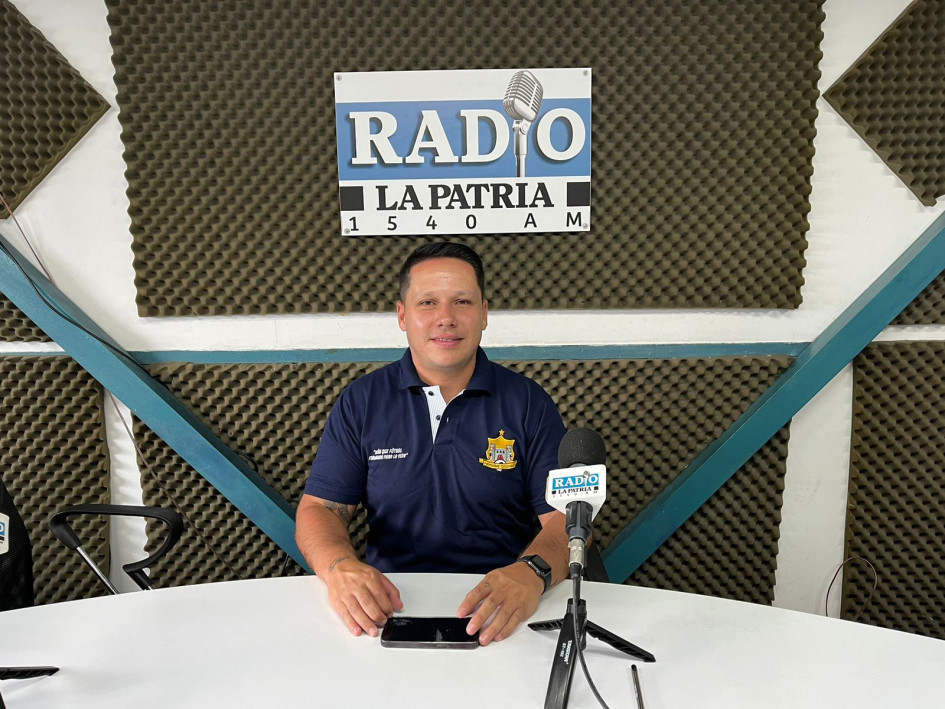 Mauricio Loaiza, fundador y creador del club deportivo Fortaleza Manizales Foto | Archivo | LA PATRIA