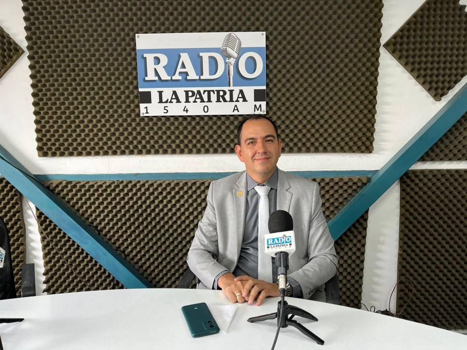 Julián Osorio, concejal de Manizales por el partido En Marcha.