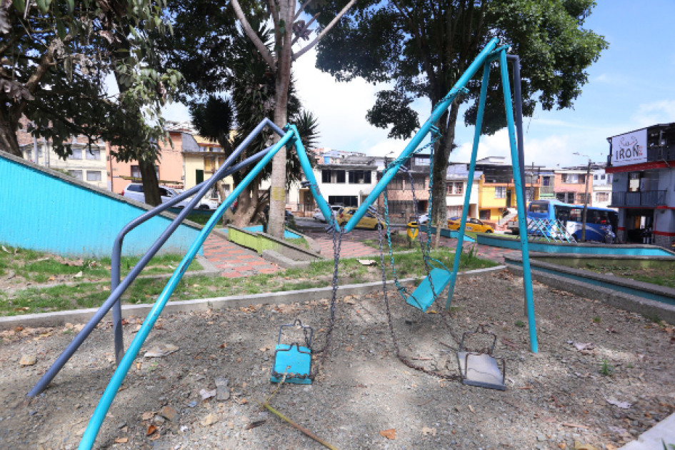 Foto | Luis Trejos | LA PATRIA Las bases y la silla están dañadas desde hace 40 días.