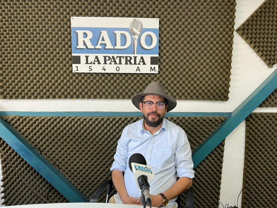 Gerente de la Casa de la Cultura de Villamaría, Juan Pablo Jaramillo