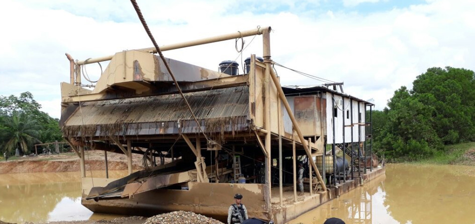 El Bajo Cauca antioqueño es escenario de la destrucción de ecosistemas a causa de la minería ilegal.