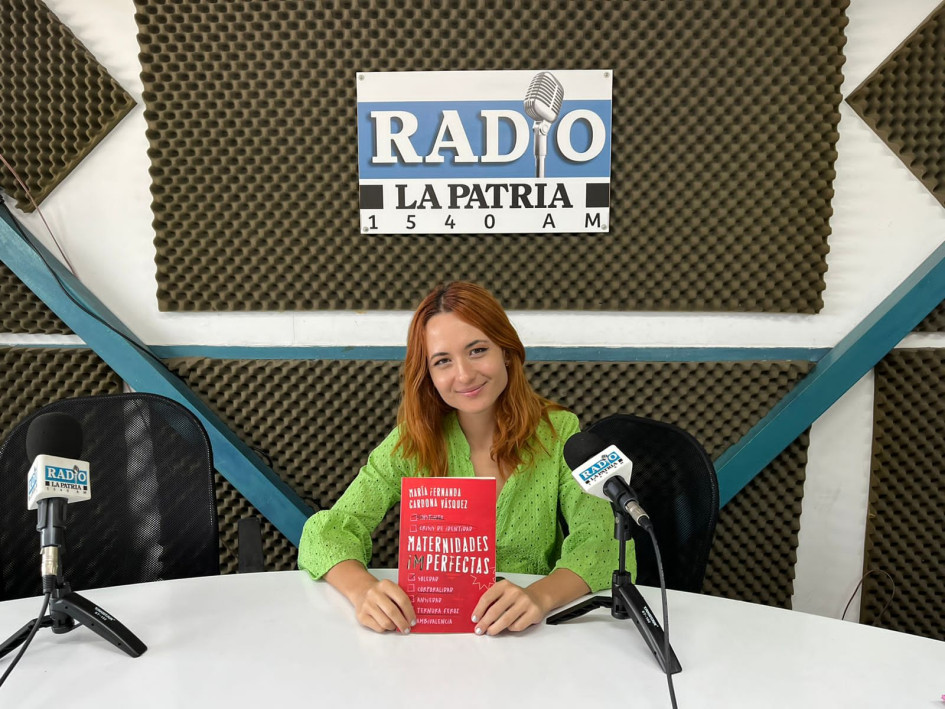 Marìa Fernanda Carona, autora del libro Maternidades imperfectas.