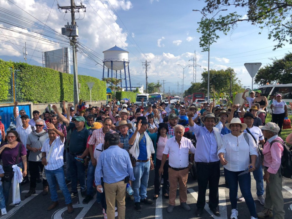 Aproximadamente 400 cafeteros acudieron el miércoles a la Asamblea Cafetera Nacional en Armenia.