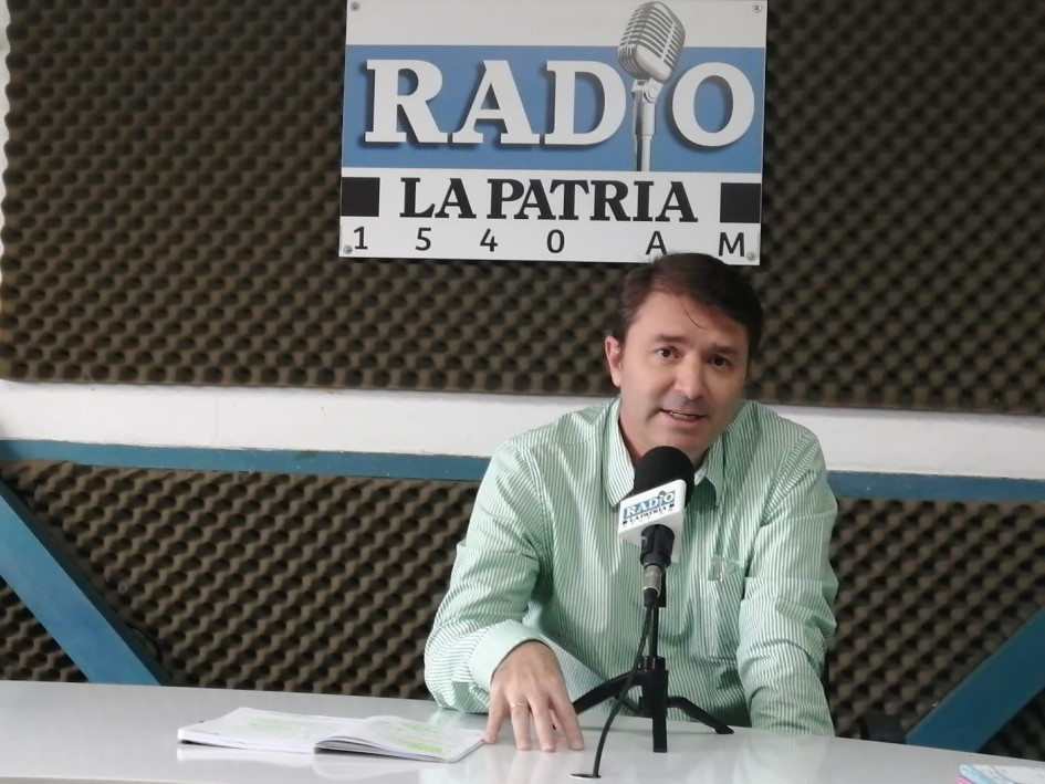 David Gómez, secretario de Salud de Manizales.