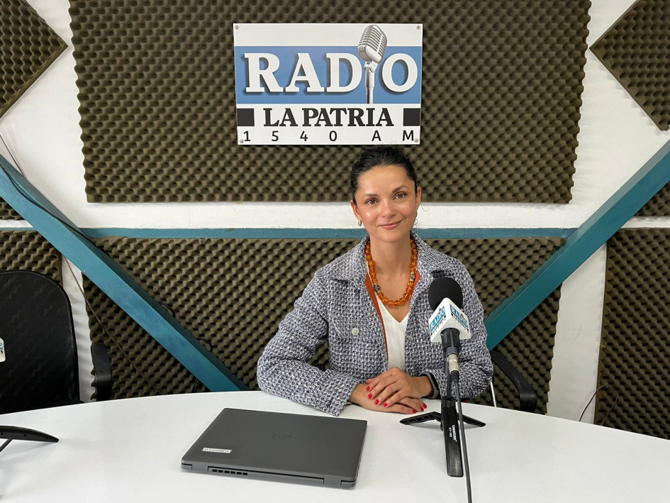  La gerente de Manizales Campus Universitario, Caterin Estrada. 