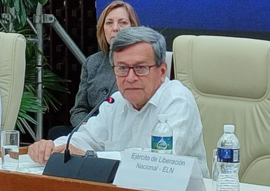 Pablo Beltrán, comandante del Eln.