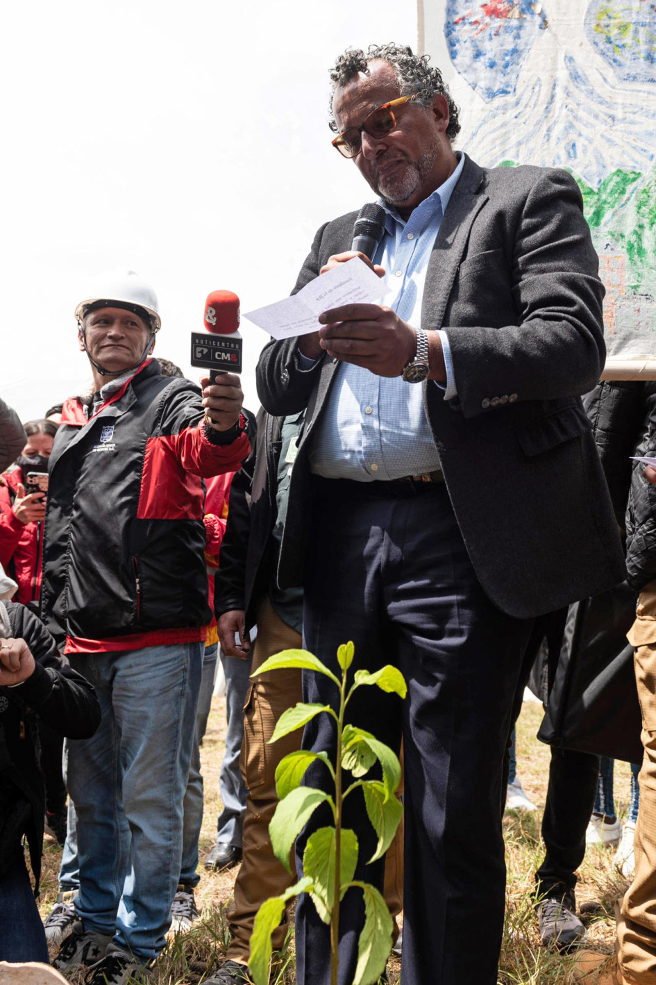 Presidente de la JEP magistrado Roberto Carlos Vidal