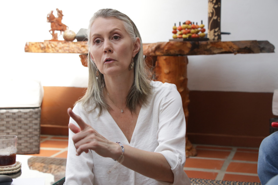 La médica activista desarrolla un proyecto social junto con los 56 propietarios de la vereda La China. Medioambiente.