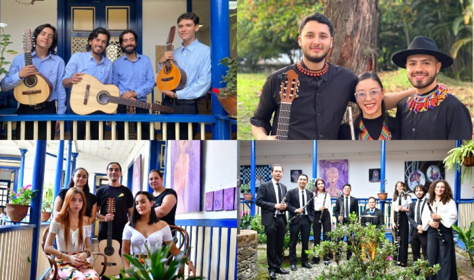 Los caldenses que participarán en la edición 50 del Festival Mono Nuñez. 