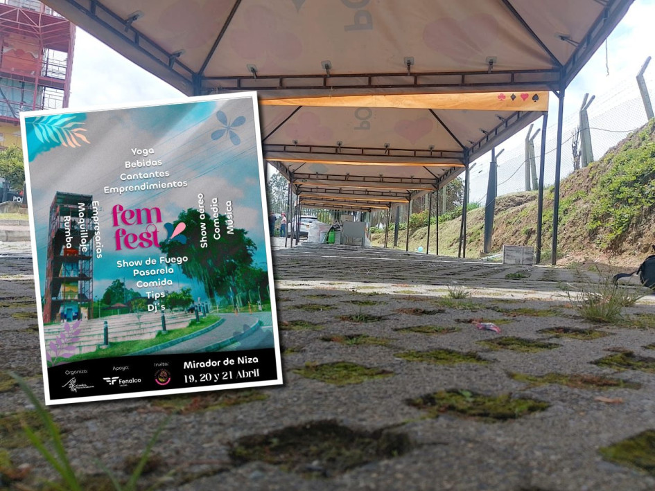  Así lucía al mediodía de hoy el Mirador Niza, en Milán, con stand vacíos.