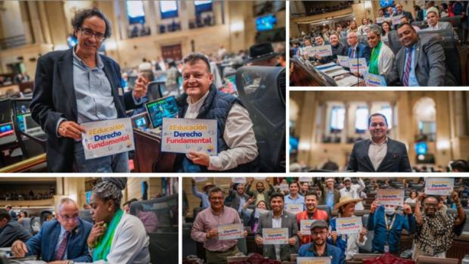 Los partidos políticos apoyaron en la plenaria de la Cámara de Representantes el proyecto de ley estatutaria de educación.