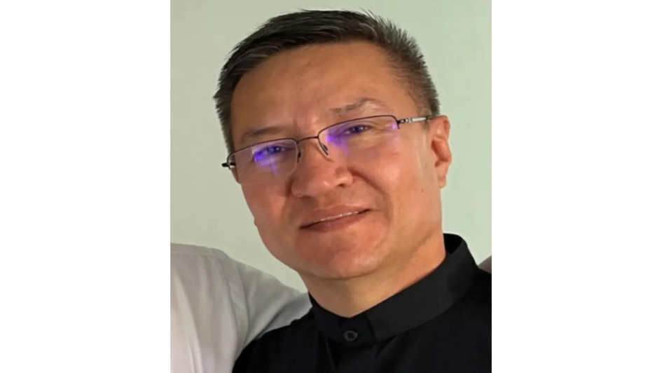 Darío Valencia Uribe, sacerdote nacido en Risaralda (Caldas).