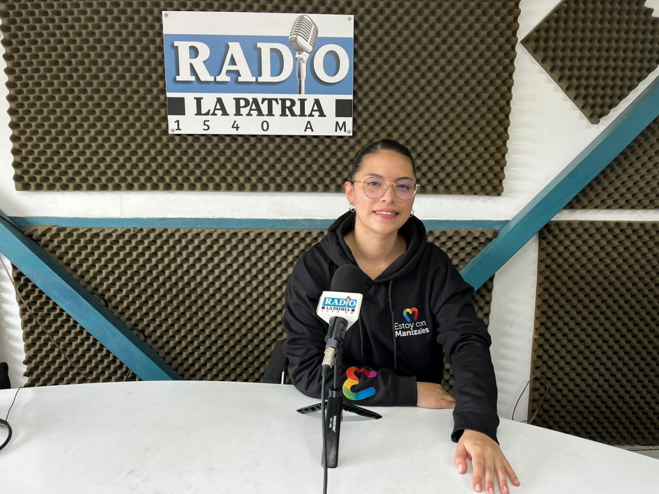 Andrea Mantilla, coordinadora del proyecto Estoy con Manizales del Comité Intergremial de Caldas.