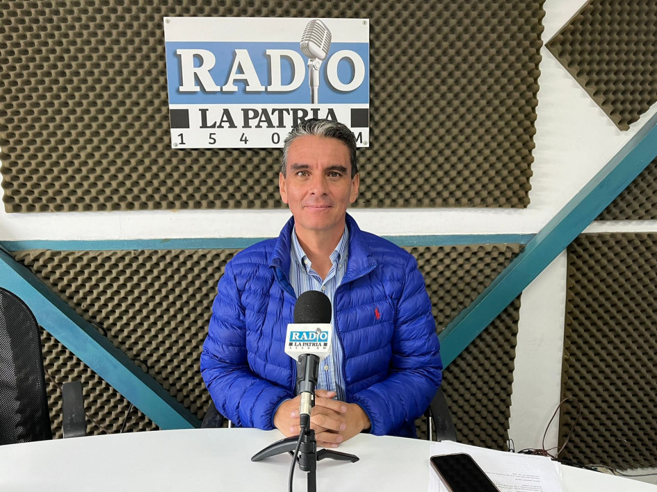 Coronel (r) Eiver Fernando Alonso Moreno, secretario de Movilidad de Manizales. 