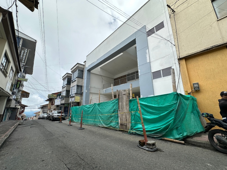 Este es el Centro Comunitario Cacique Ocuzca que espera por su apertura en Anserma (Caldas).