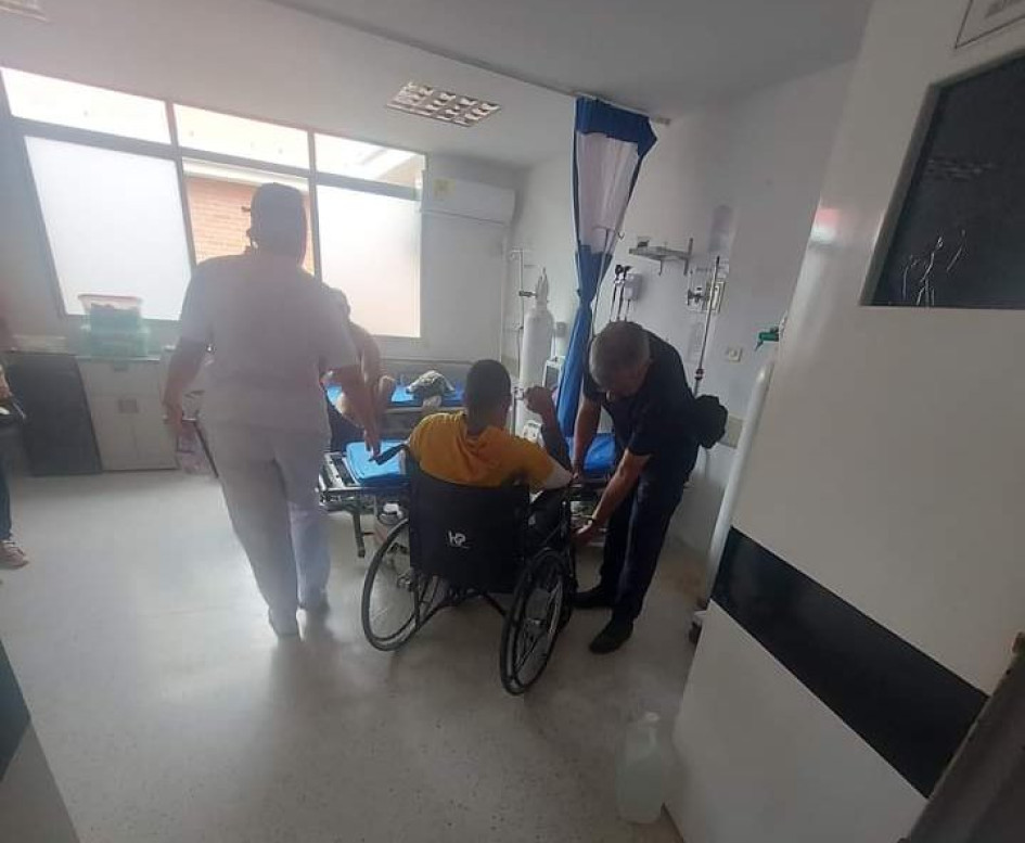 Minero lesionado en Marmato