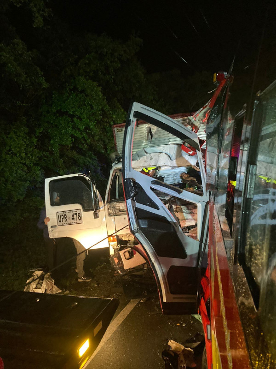 El accidente ocurrió en la madrugada de ayer, en la vía Honda - Guaduas.