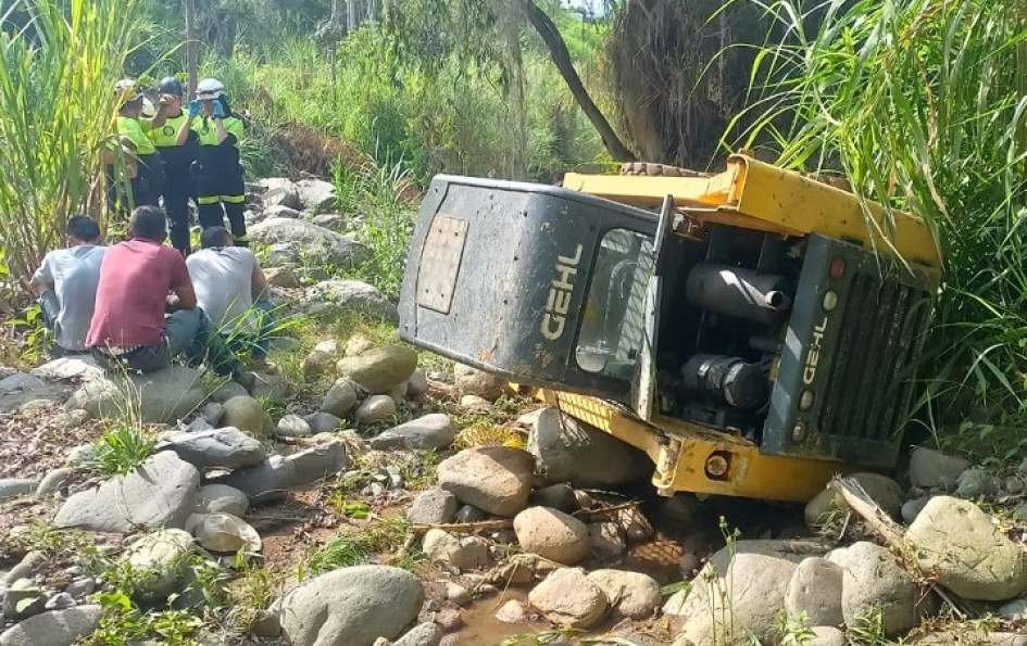 El operario murió en el lugar del incidente.