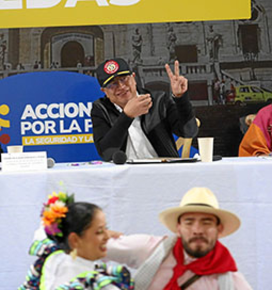 Foto | Archivo| LA PATRIA Gustavo Petro aunque prometió en camapaña que no convocaría una Asamblea Nacional Constituyente, insiste en la propuesta que propuso en marzo en Cali.