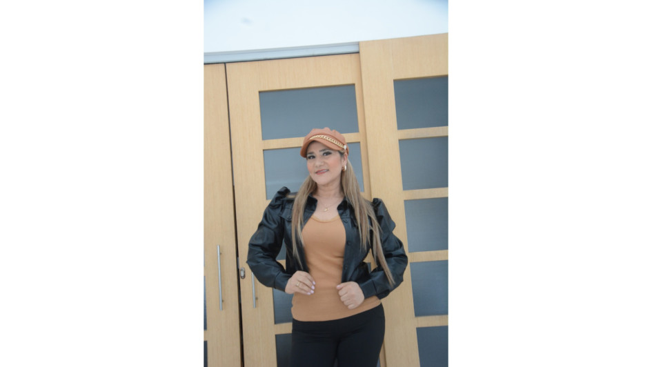 Dora Libia en su visita a Manizales.