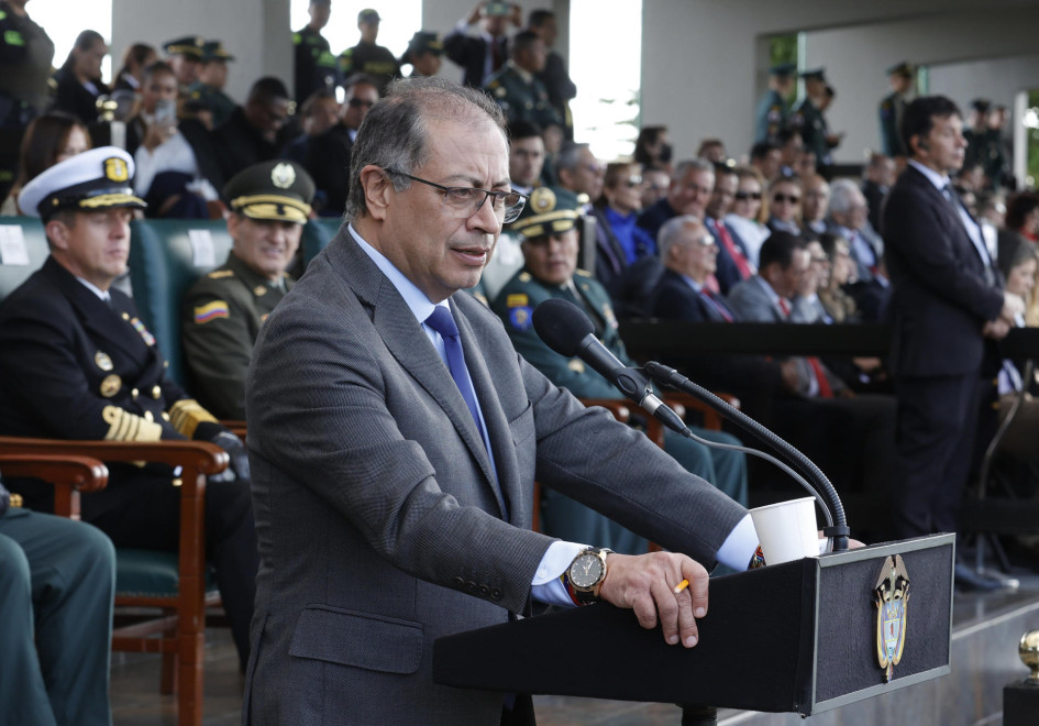 El presidente de Colombia, Gustavo Petro.
