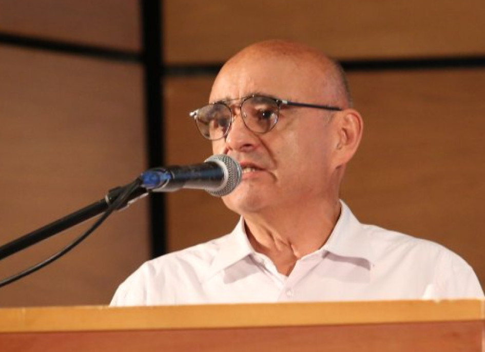 José Ismael Peña, rector designado y autoposesionado de la Universidad Nacional.