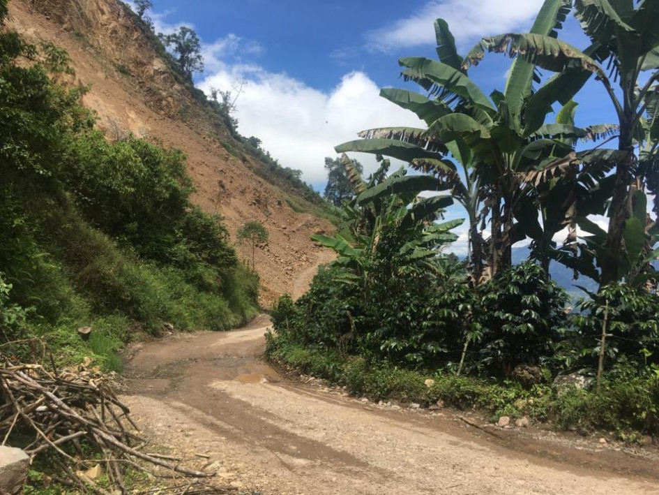 El mejoramiento de la vía entre Supía (Caldas) y Caramanta (Antioquia) sería de unos 8 kilómetros.