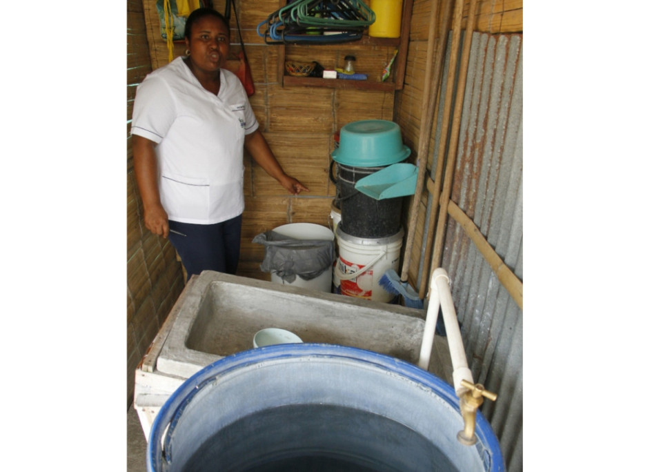 Evite el agua en recipientes. Lave muy bien los tanques donde se alberga el líquido.