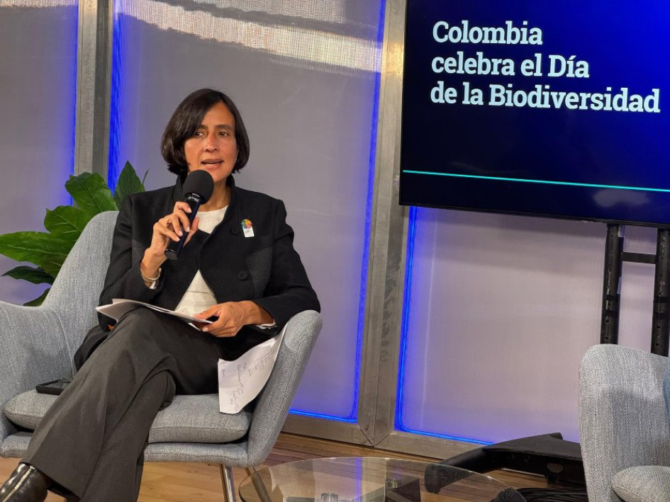 Susana Muhamad, ministra de Ambiente. 