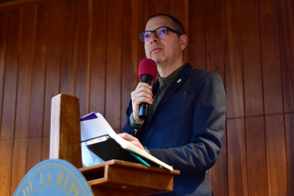 Juan David Correa, ministro de las Culturas.