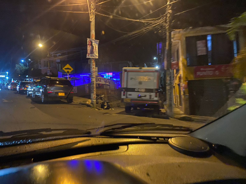 Sector en donde ocurrió el homicidio.