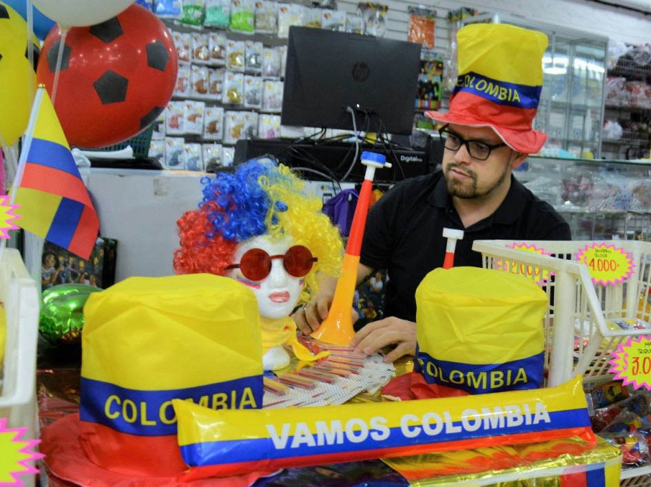 Jhon Corredor, administrador del almacén Amaral