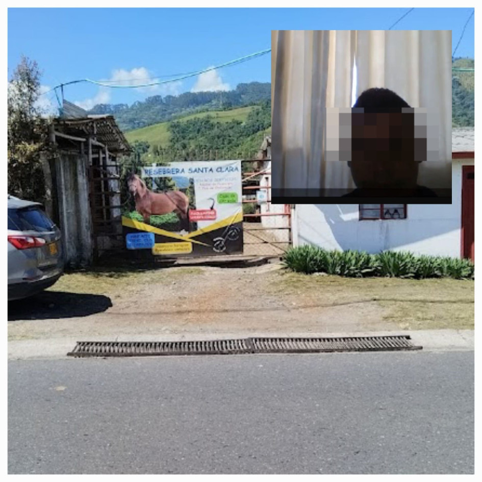 El señalado de robar en este lugar.