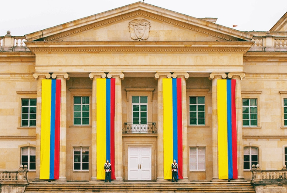 Casa de Nariño, palacio presidencial colombiano.