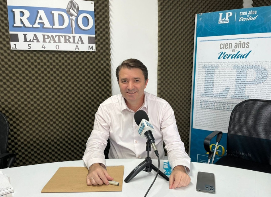 David Gómez, secretario de Salud de Manizales.