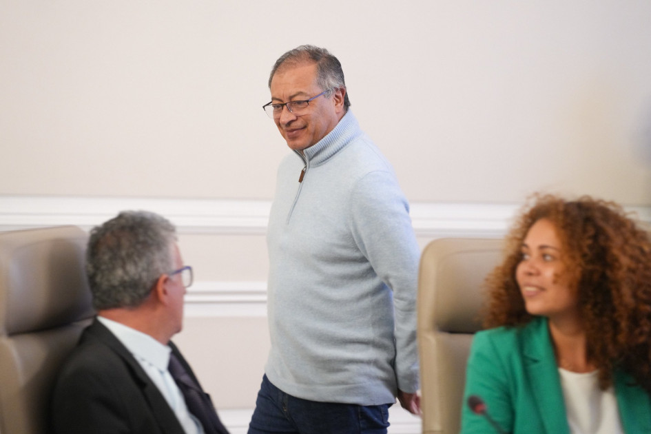 El presidente, Gustavo Petro, aplazó su visita a Panamá.