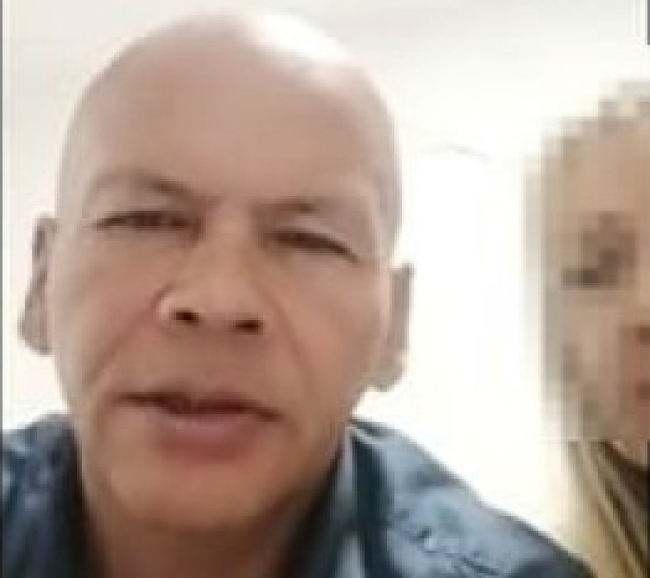 Hernán Buriticá Guapacha estuvo acompañado de su pareja y exvíctima.