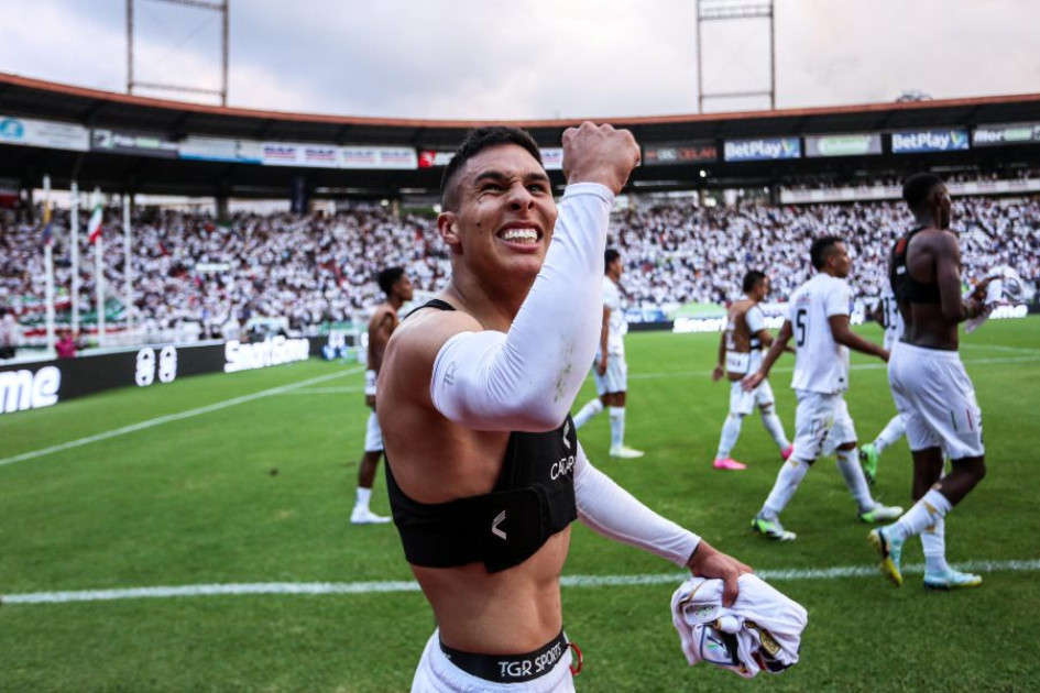 El jugador bogotano Mateo García. 