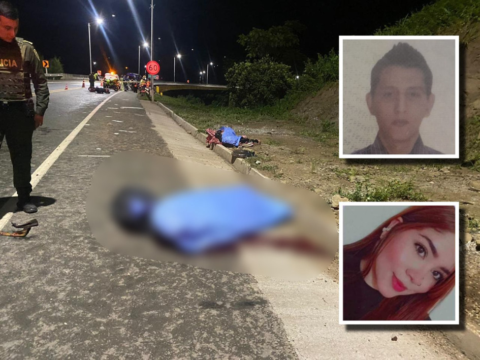 Las víctimas murieron de manera instantánea.