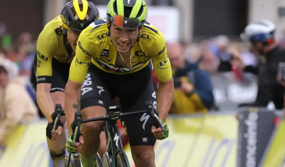 Primoz Roglic, ciclista esloveno.