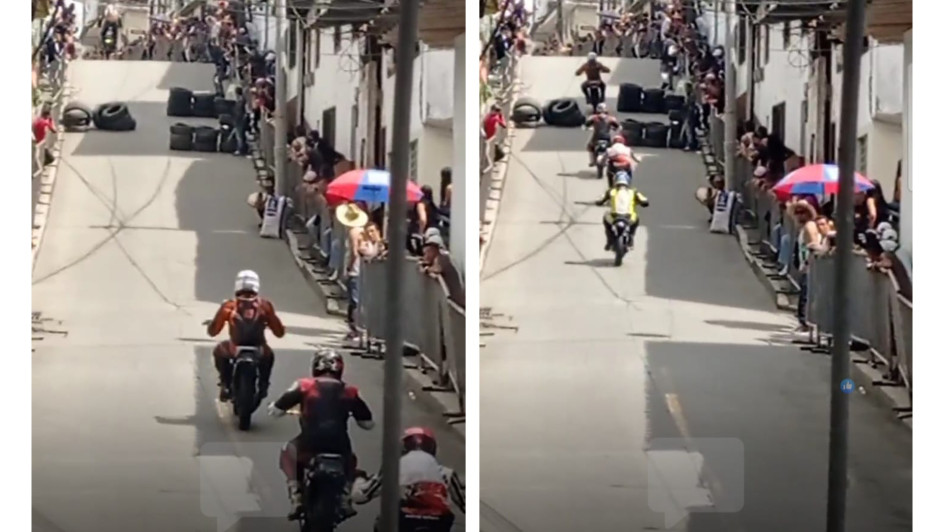 Una mujer mayor y un menor de edad, entre los lesionados.