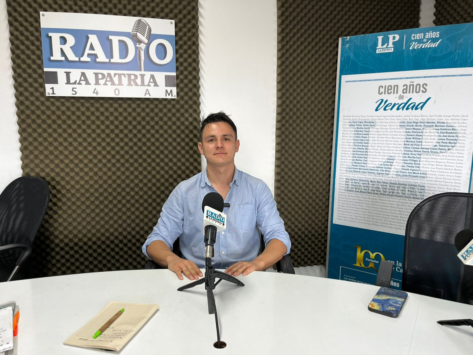 Alexander Álvarez, líder de la oficina Bienestar Universitario de la Universidad de Caldas