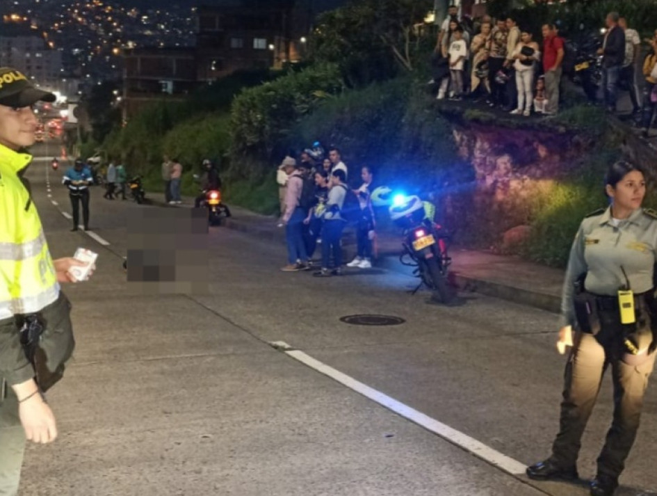 El accidente de anoche.