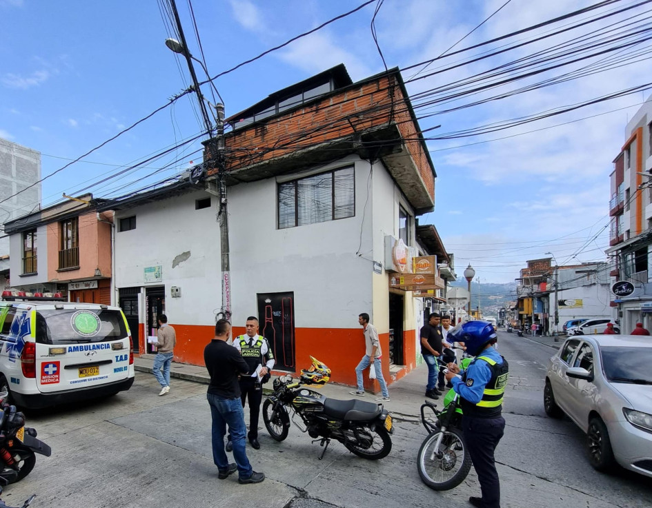 El accidente de tránsito en Villamaría se registró en la carrera 4 con calle 10.